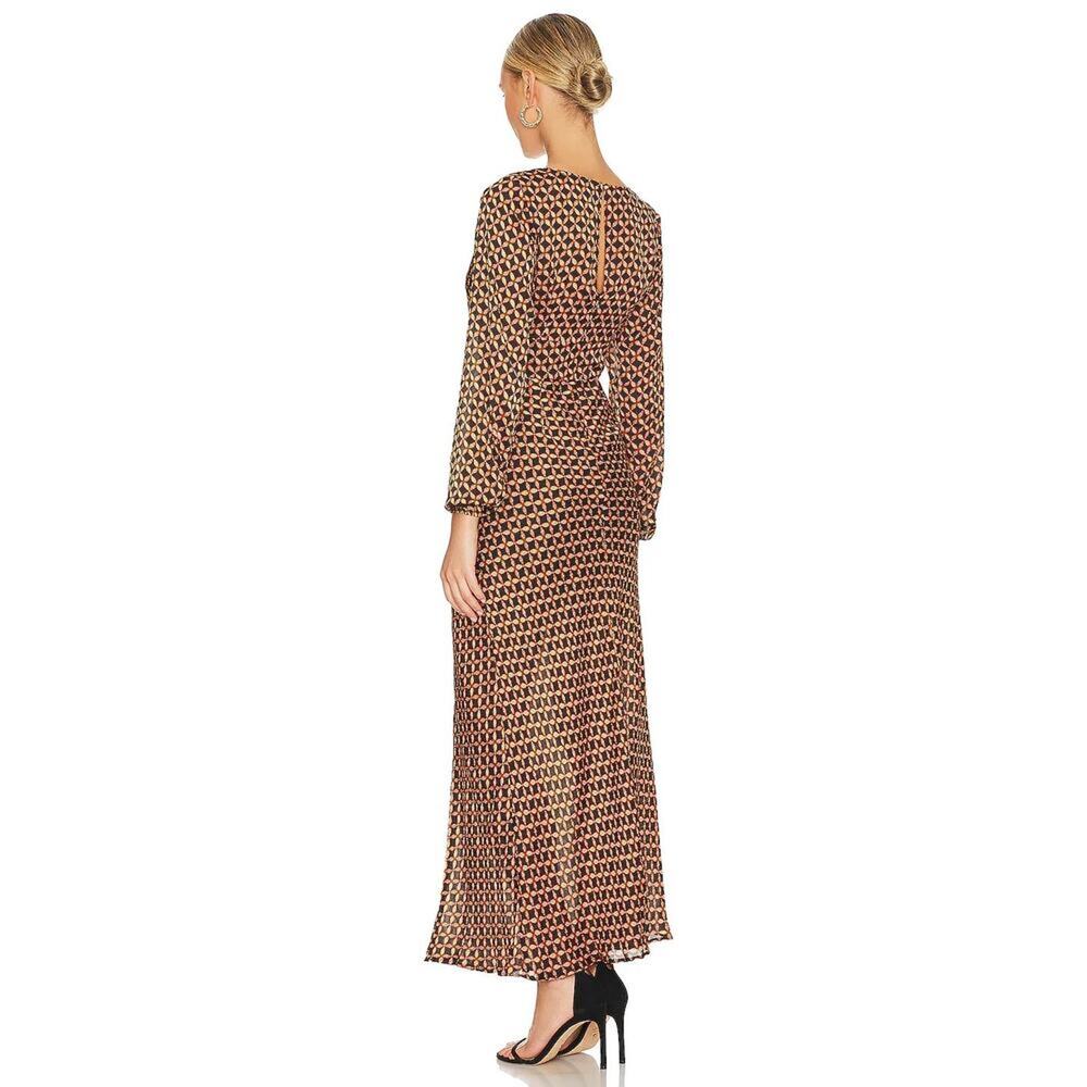 MINKPINK Valentina Maxi Dress Black Floral S NWT Sold Out - Picture 5 of 11